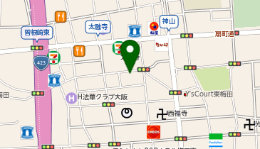 コインパーク兎我野町の地図画像
