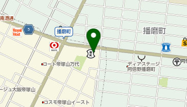 コインパーク大阪厚生信用金庫西田辺支店の地図画像