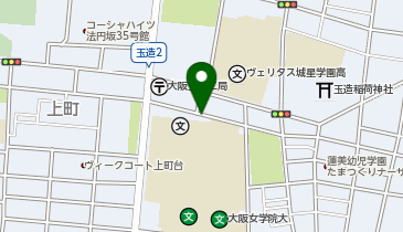 コインパーク玉造2丁目第2の地図画像