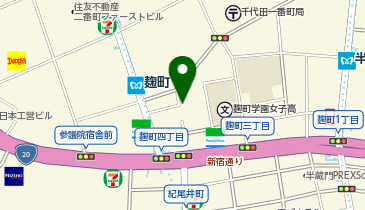 コインパーク麹町3丁目の地図画像