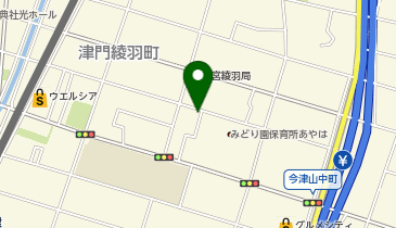 コインパーク津門綾羽町の地図画像