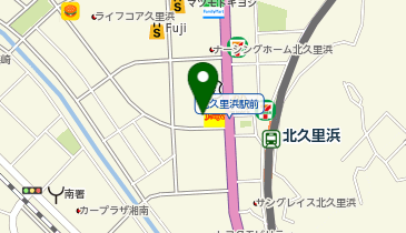 コインパークデニーズ北久里浜店の地図画像