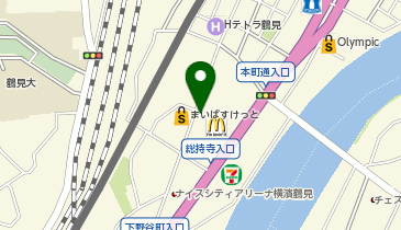 コインパーク鶴見中央5丁目第2の地図画像