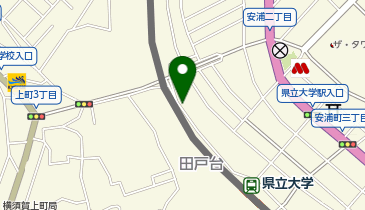コインパーク横須賀安浦町2丁目第2の地図画像