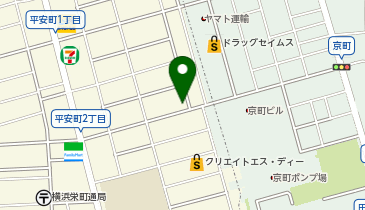 コインパーク鶴見平安町1丁目の地図画像