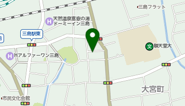 コインパーク三島大宮町3丁目の地図画像