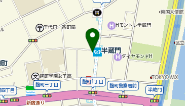コインパーク麹町2丁目の地図画像