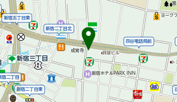 コインパーク新宿1丁目第6の地図画像