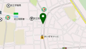 コインパーク 千住旭町第3の地図画像