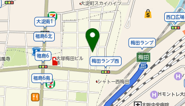 コインパーク福島6丁目の地図画像