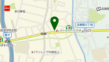コインパーク東中野1丁目第3の地図画像