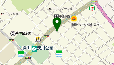 コインパーク神戸福原町第2の地図画像