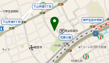 コインパーク北長狭通5丁目の地図画像