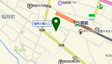 コインパーク飯能駅前の地図画像