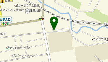 コインパーク仙台上杉6丁目の地図画像