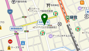 コインパーク蘇我駅前第1の地図画像
