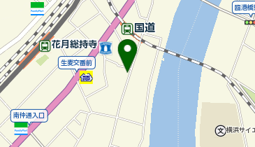 コインパーク生麦5丁目の地図画像