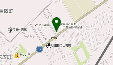 コインパーク吹田幸町の地図画像