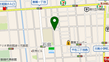 コインパーク江東石島の地図画像