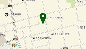 コインパーク仙台錦町1丁目の地図画像
