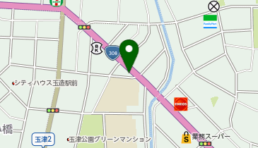 コインパーク玉津1丁目の地図画像