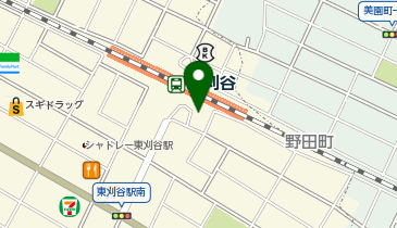 コインパーク東刈谷駅前の地図画像