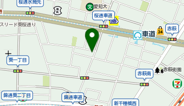 コインパーク名古屋葵2丁目の地図画像