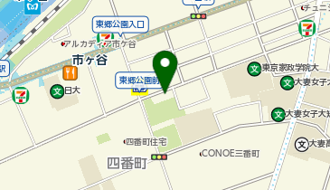 コインパーク三番町の地図画像