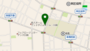 コインパーク川崎塚越2丁目の地図画像