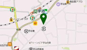 コインパーク宇治壱番の地図画像