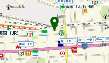コインパーク両国4丁目第4の地図画像