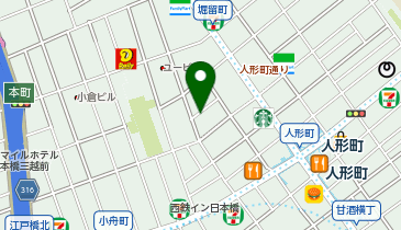 コインパーク日本橋堀留町1丁目の地図画像