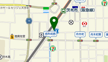 コインパーク茨木双葉町の地図画像