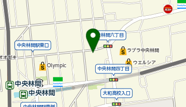 コインパーク中央林間4丁目の地図画像
