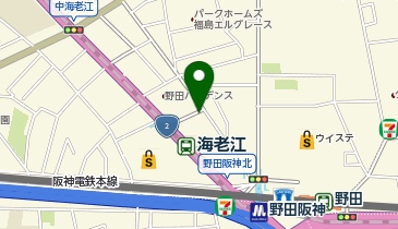 コインパーク海老江5丁目の地図画像