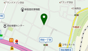 コインパーク四谷三栄町第7の地図画像