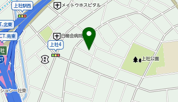 コインパーク上社4丁目の地図画像