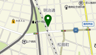 コインパーク一宮北園通1丁目の地図画像