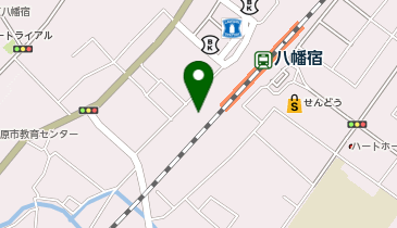 コインパーク八幡宿駅前の地図画像