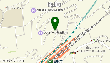 コインパーク熱海桃山町の地図画像
