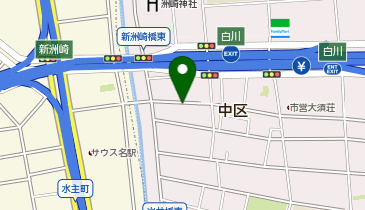 コインパーク大須1丁目の地図画像