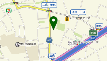 コインパーク池尻3丁目第3の地図画像