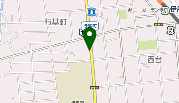 コインパーク行基町3丁目の地図画像