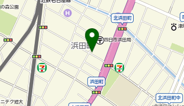 コインパーク四日市浜田町の地図画像