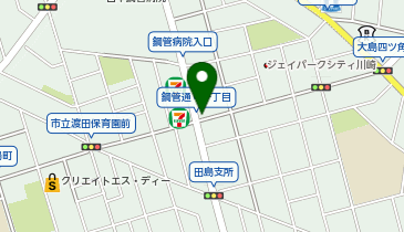 コインパーク川崎追分町第2の地図画像