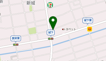 コインパーク中新の地図画像