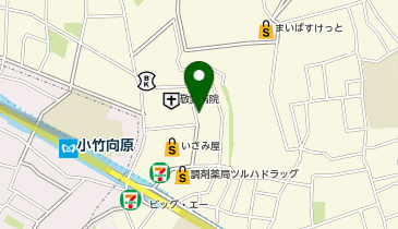 コインパーク向原3丁目の地図画像