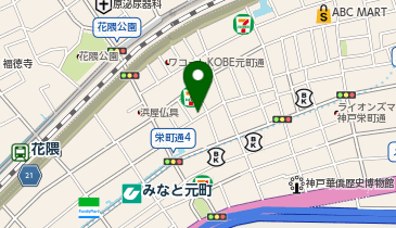 コインパーク神戸元町通3丁目第4の地図画像