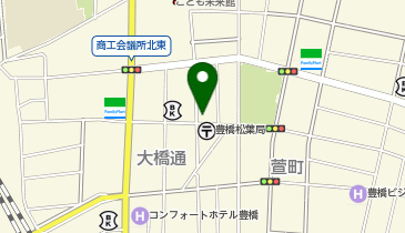 コインパーク豊橋松葉町3丁目第2の地図画像