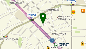 コインパーク海老江5丁目第2の地図画像